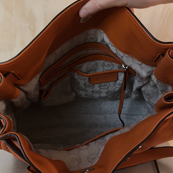 Michael Kors Hamilton Bag - Tangerine - Picture 5 of 6